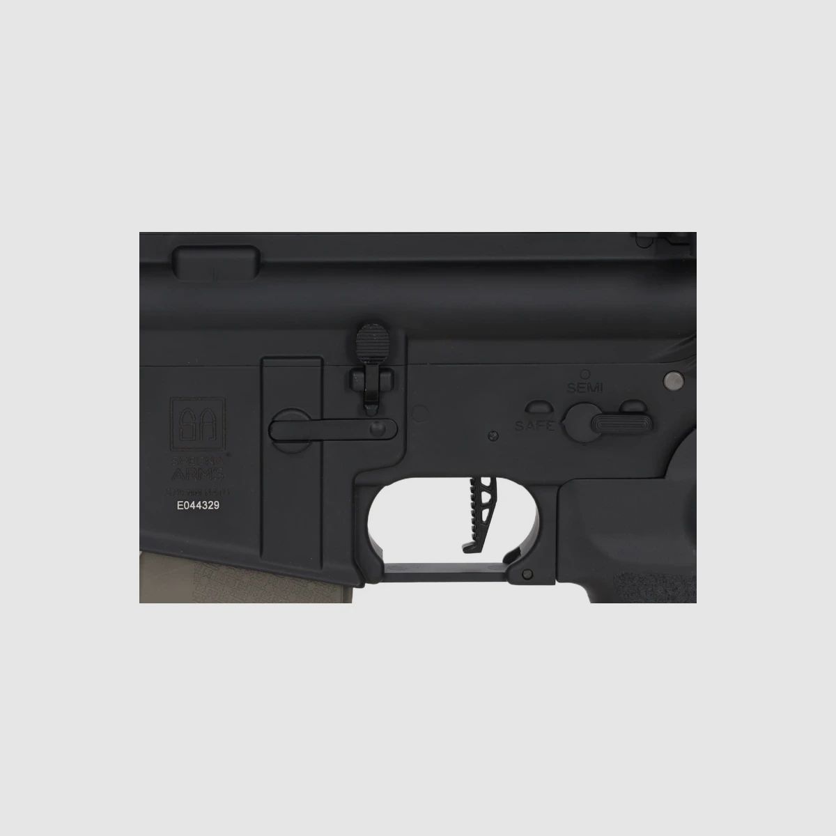 SA M4 URG-I M-LOK 14" (SA-P30 PRIME™ Aster II ETU BLDC™) Rifle Airsoft Libre a partir de 18 – Negro/Verde -F-