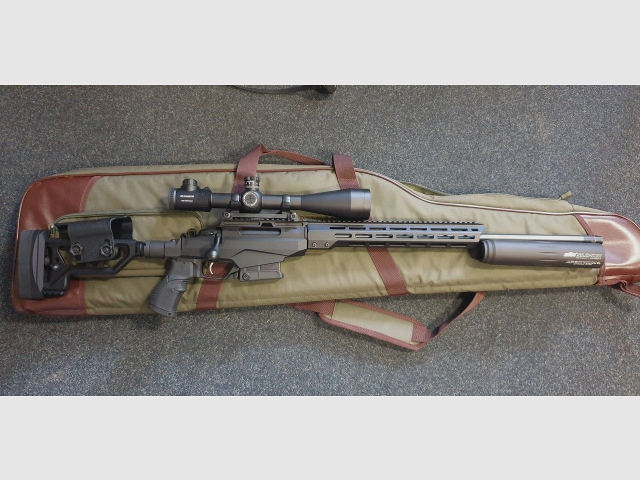Tikka T3x A1 cal. .308, complete with Meopta ZD 6-24x56 RD & SD