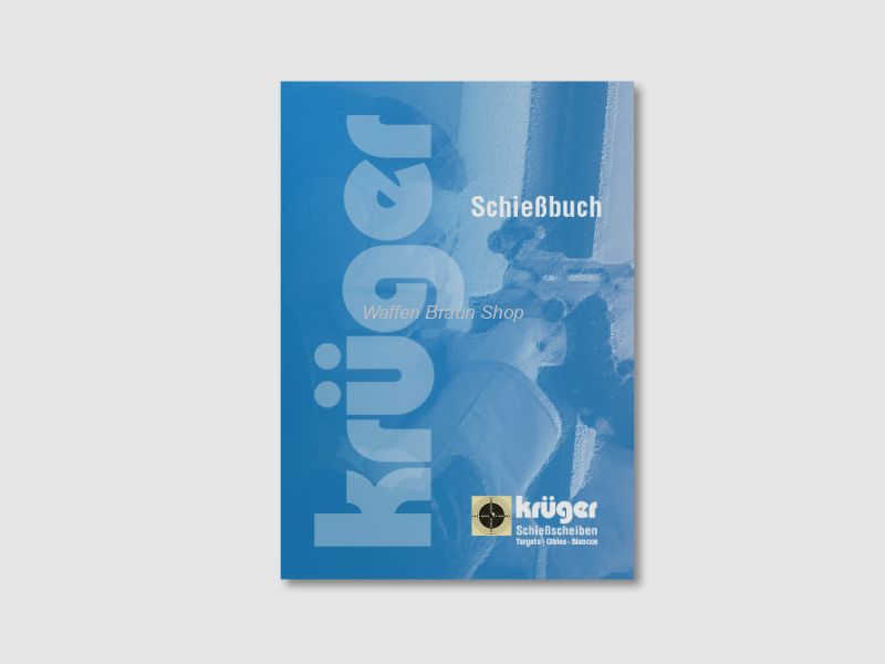 Krüger Schießbuch Nachweis für die Behörde, 32 Seiten Inhalt