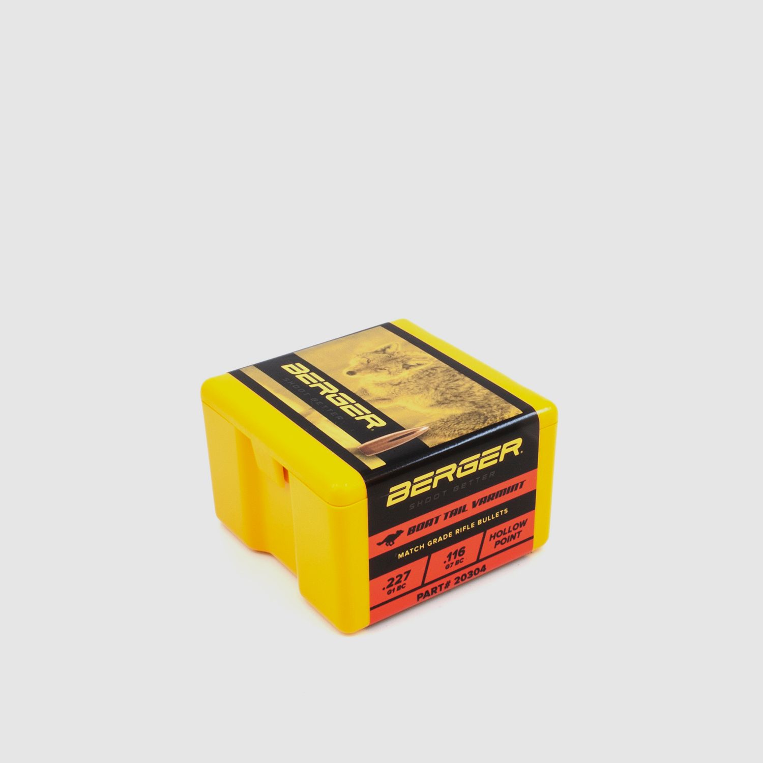 Proiettile Berger .20 BT Varmint 40GR 100 Pezzi