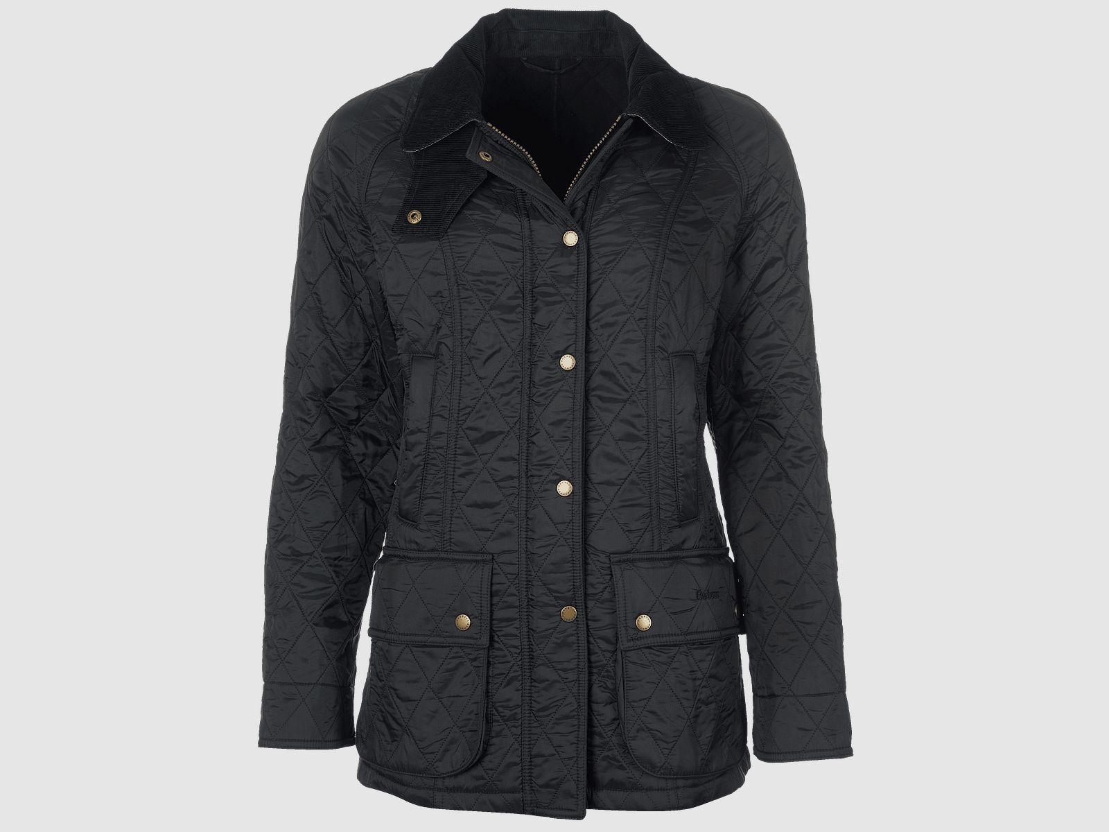 Barbour Beadnell Polarquilt Black Women 16