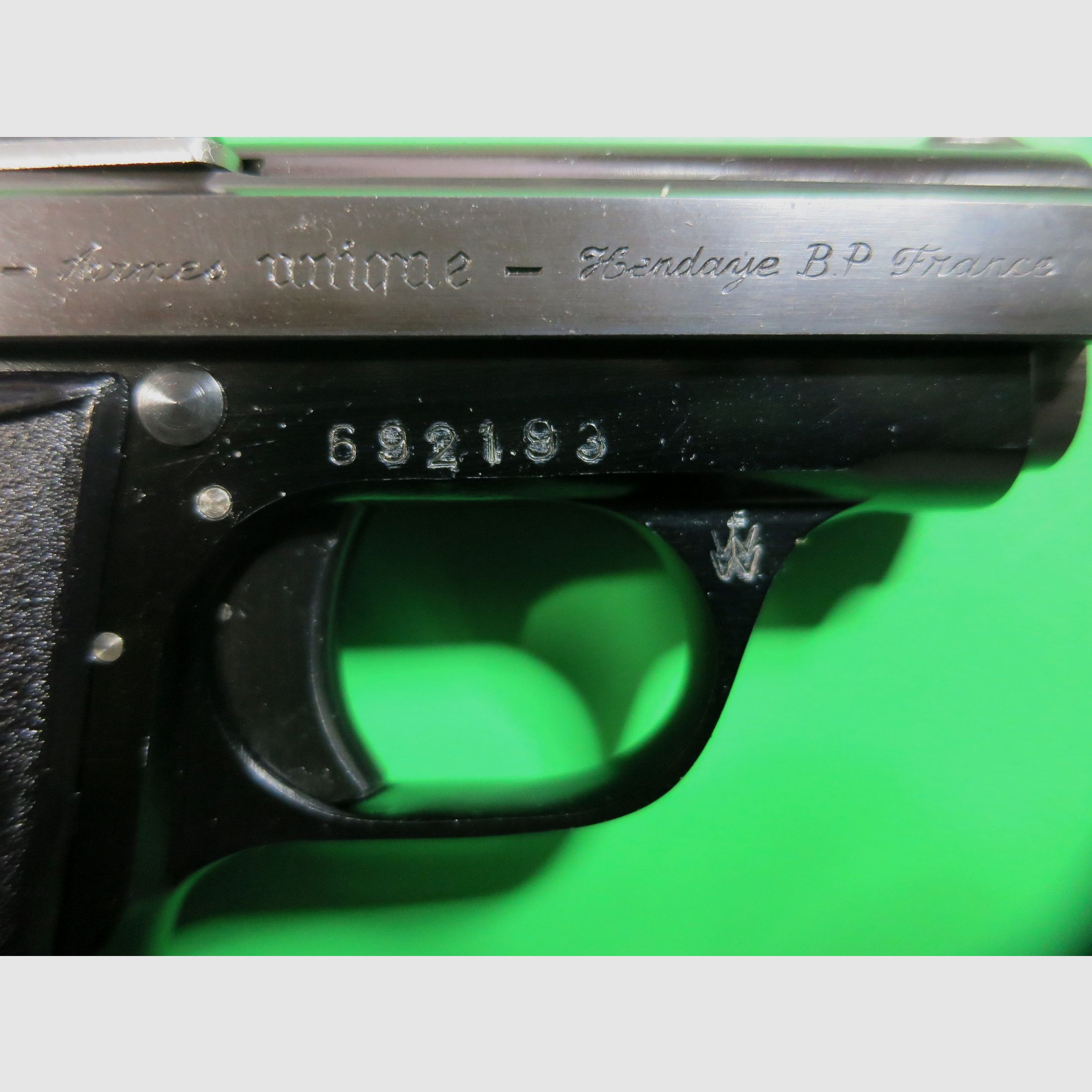 Mikros "K" (Armes Unique MAPF), Kal. 6,35 mm Browning, Box + Zertifikat      #61