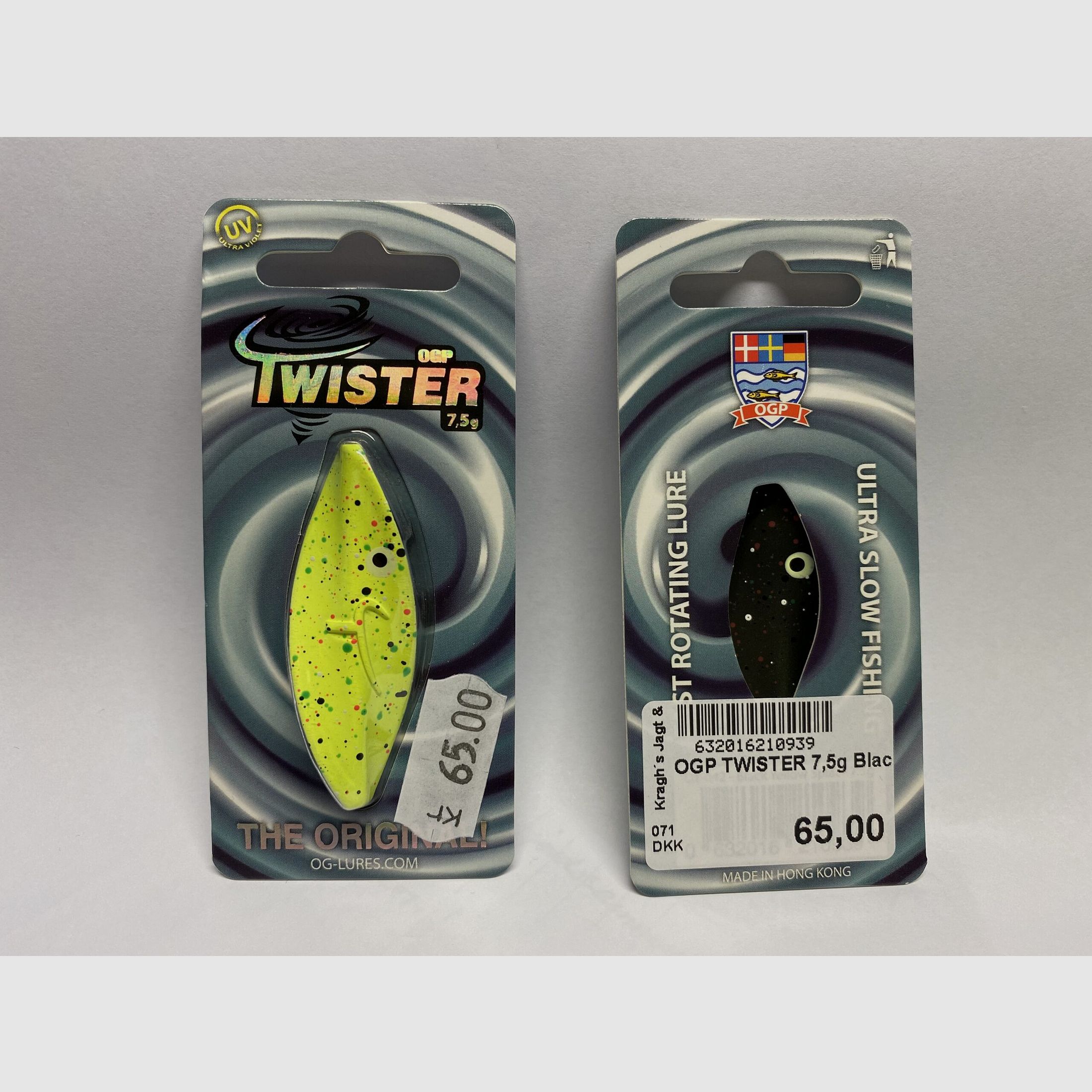 OGP TWISTER 7,5g – Black Yellow Splat