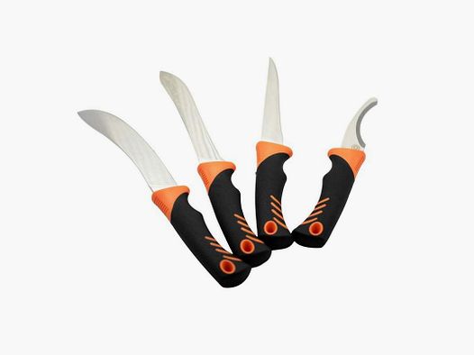 Set de Couteaux Alces Jakt- set de Abattage 4 pièces