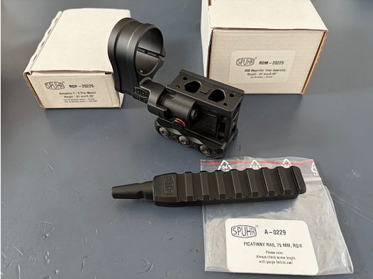 Spuhr RDF-20225K + Picatinny Rail A-0229 – Top Zustand