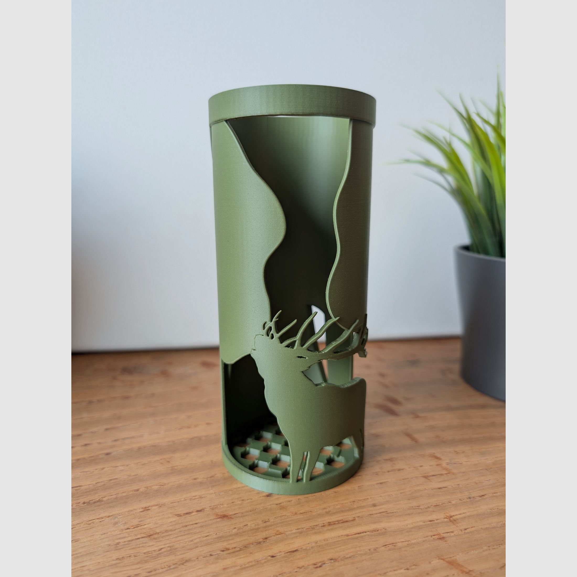 Soporte de silenciador magnético con diseño de ciervo - 65mm