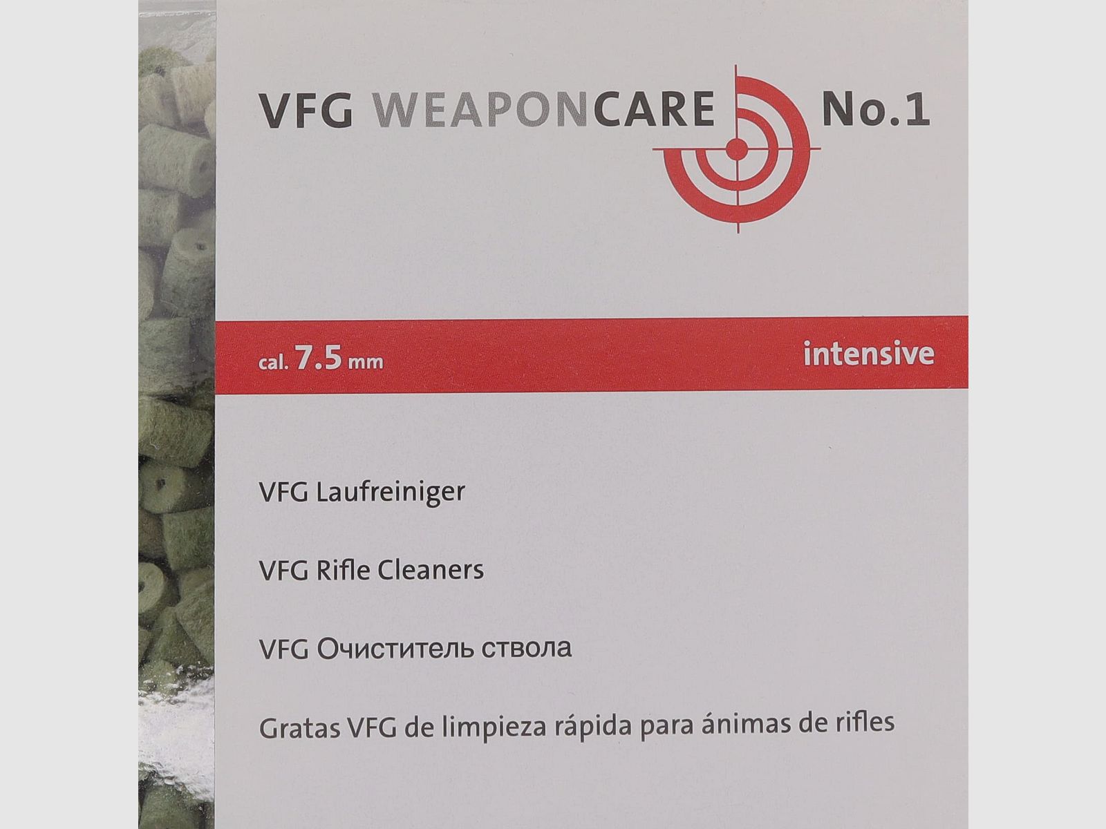 VFG Pulitore per corsa ''Intensivo'' - 7,5mm (500pz.)