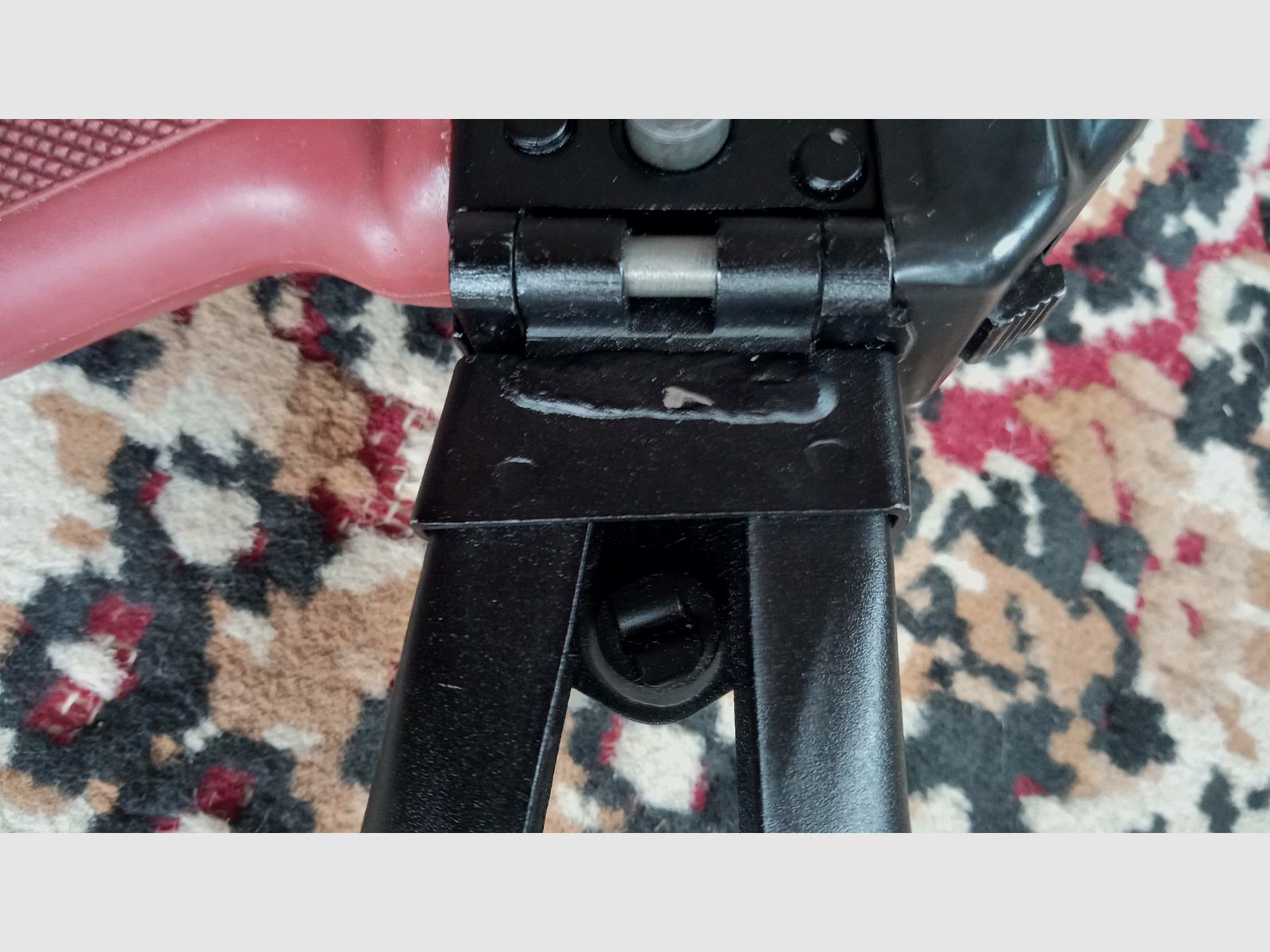 Absolut hochwertig und sauber verarbeiteter russischer 5,5 mm Saiga / Izhmash Skelett Klappschaft für AKS-74 / AK Klappschaft 5.5 Triangle Side Folder