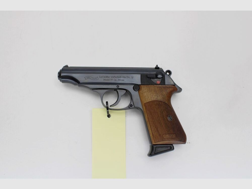 Pistole Walther PP mit KN Griffschalen 7,65mmBrowning