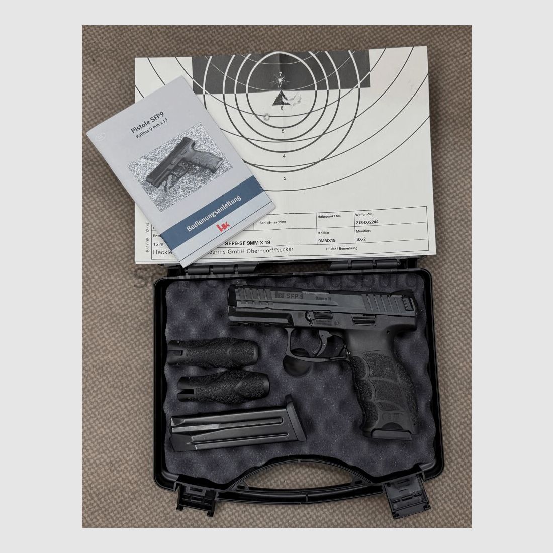 Heckler & Koch Mod. SFP 9 SF 9mmLuger