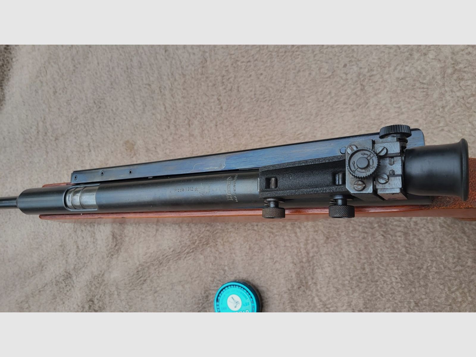 DDR Luftgewehr aus Suhl Seitenpanner Haenel 312