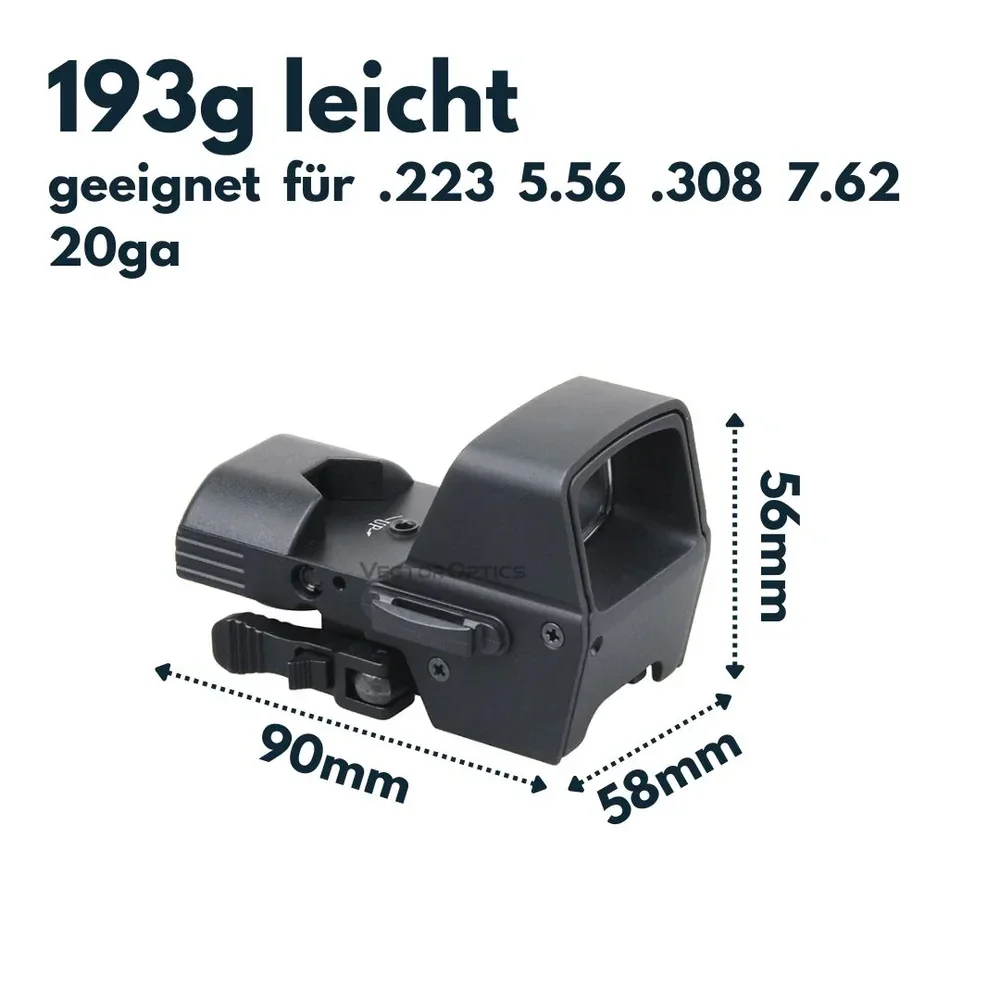 Vector Optics SCRD-48 Omega 1x23x35 Multi Reticle