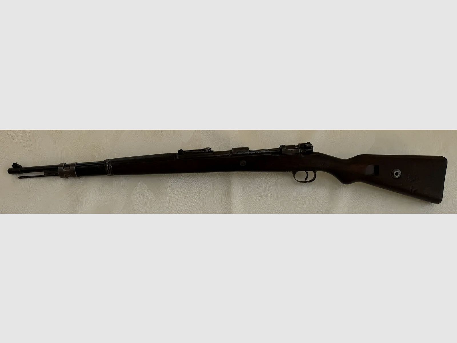 Mauser Karabiner 98k (K98k) – S/42 (1937) – Kaliber 8x57IS – mit WaA63-Abnahmestempeln