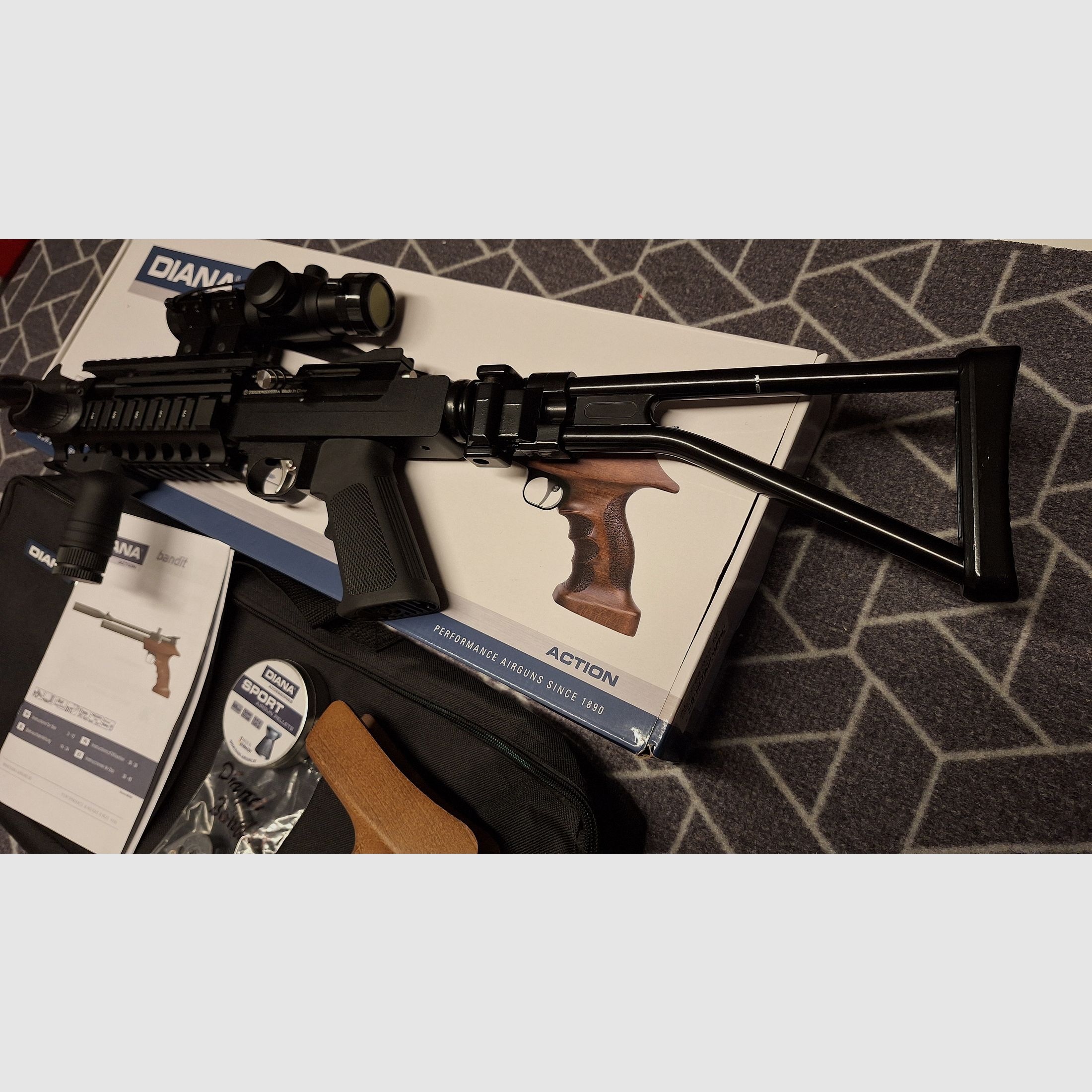 Diana Bandit Gen II PCP Tactical-Umbau Einmalig!