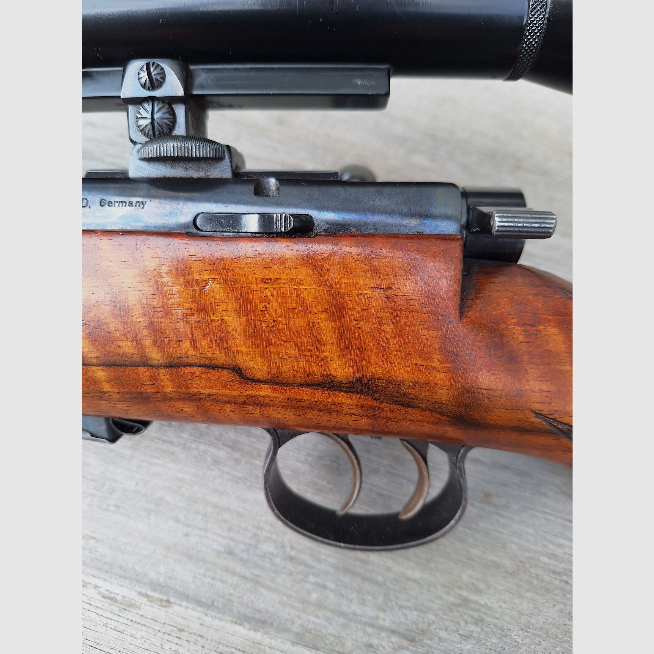 .22HORNET ANSCHÜTZ STUTZEN incl. Munition