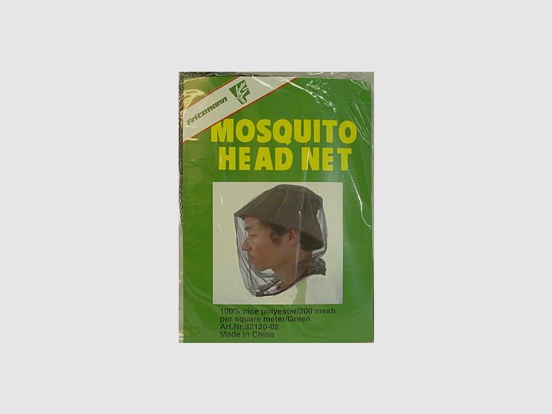 Insektenschutznetz Mosquito - Kopfnetz mit Gummizug