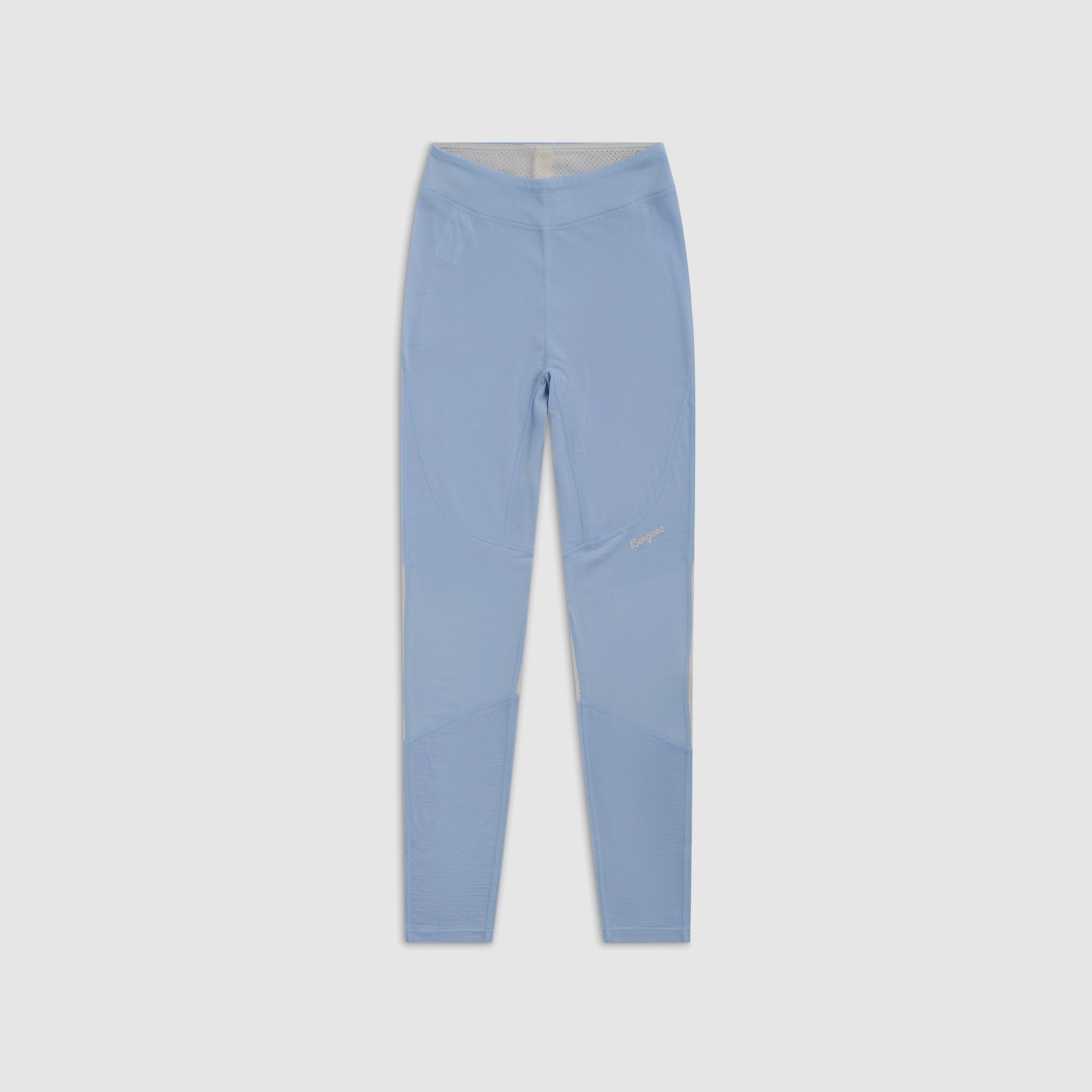 Bergans Inner:Pure Merino Thermal Pants Women Light Dusty Blue/Cream XL