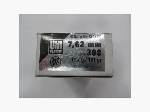 RWS BALAS C30 GR 181 UNI CLASSIC