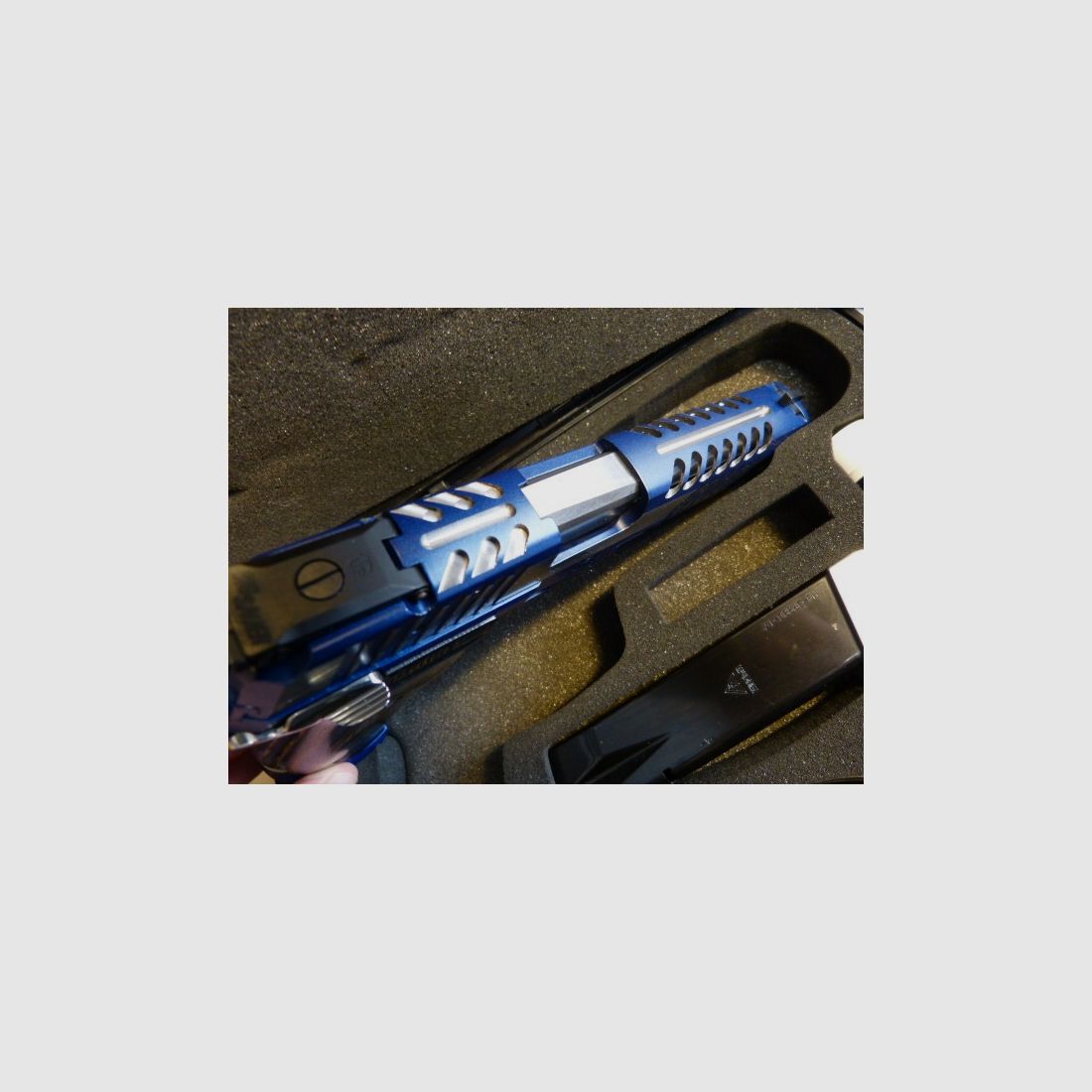 Sig Sauer P226 x-five Blue Moon Skeleton