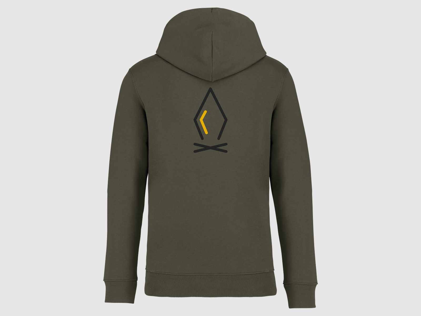 Jagdzeit Bio Hoodie - beidseitig bedruckt