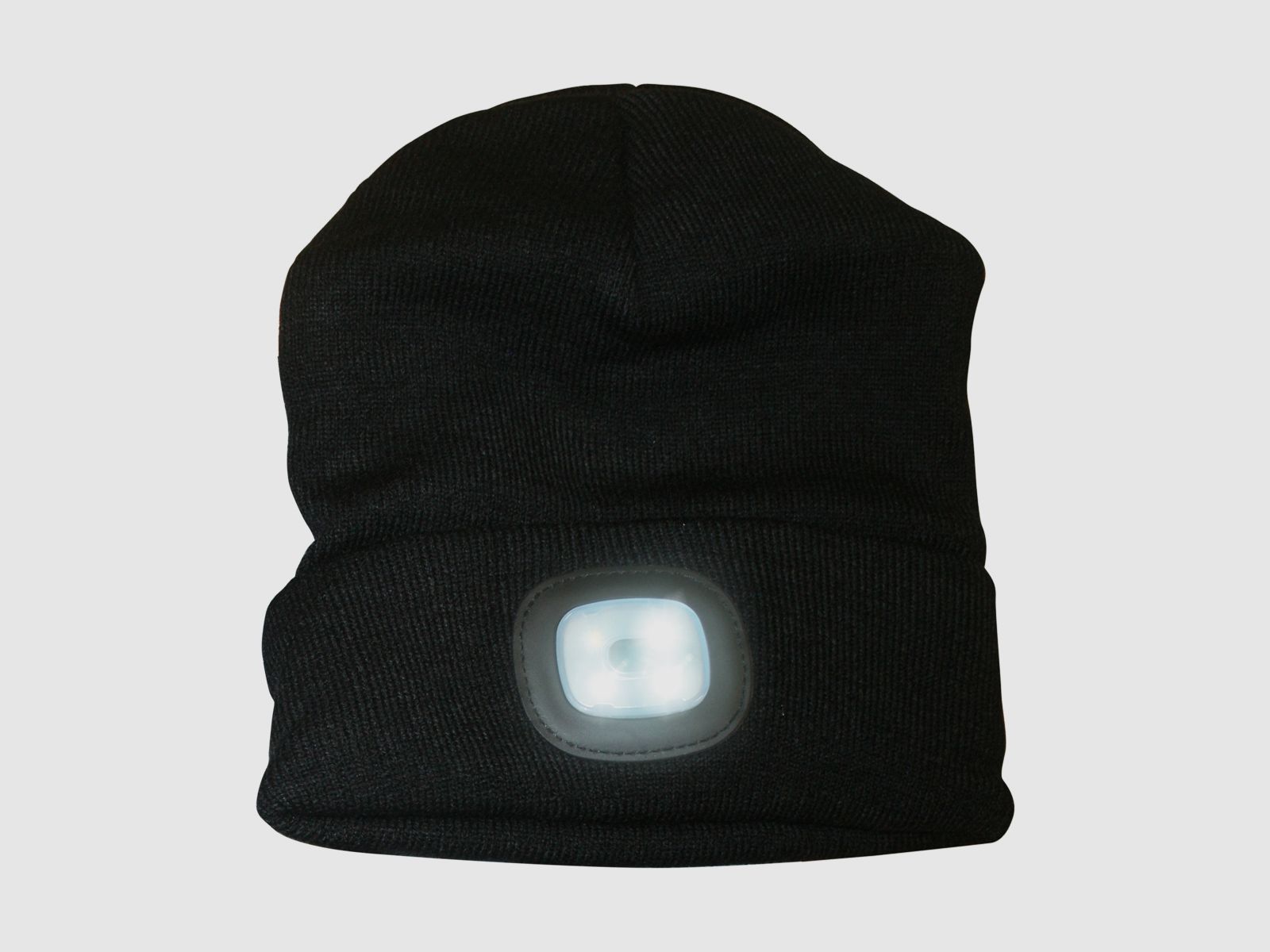 Strickmütze mit LED-Licht