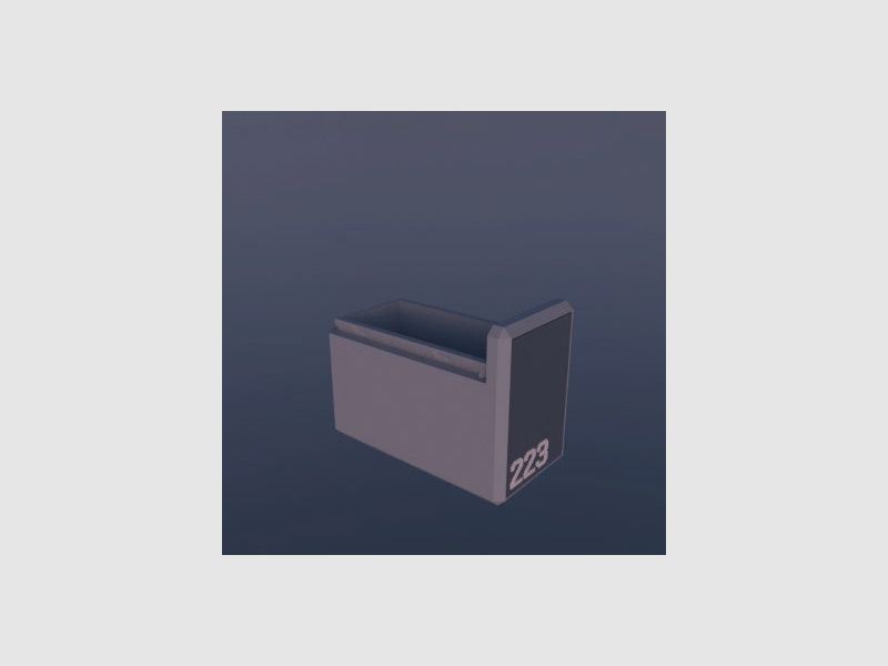 Filamelt Munitionsbox / .223 Remington / 5.56 / ‘Schiebedeckel’ / Patronenbox, Ammo Box