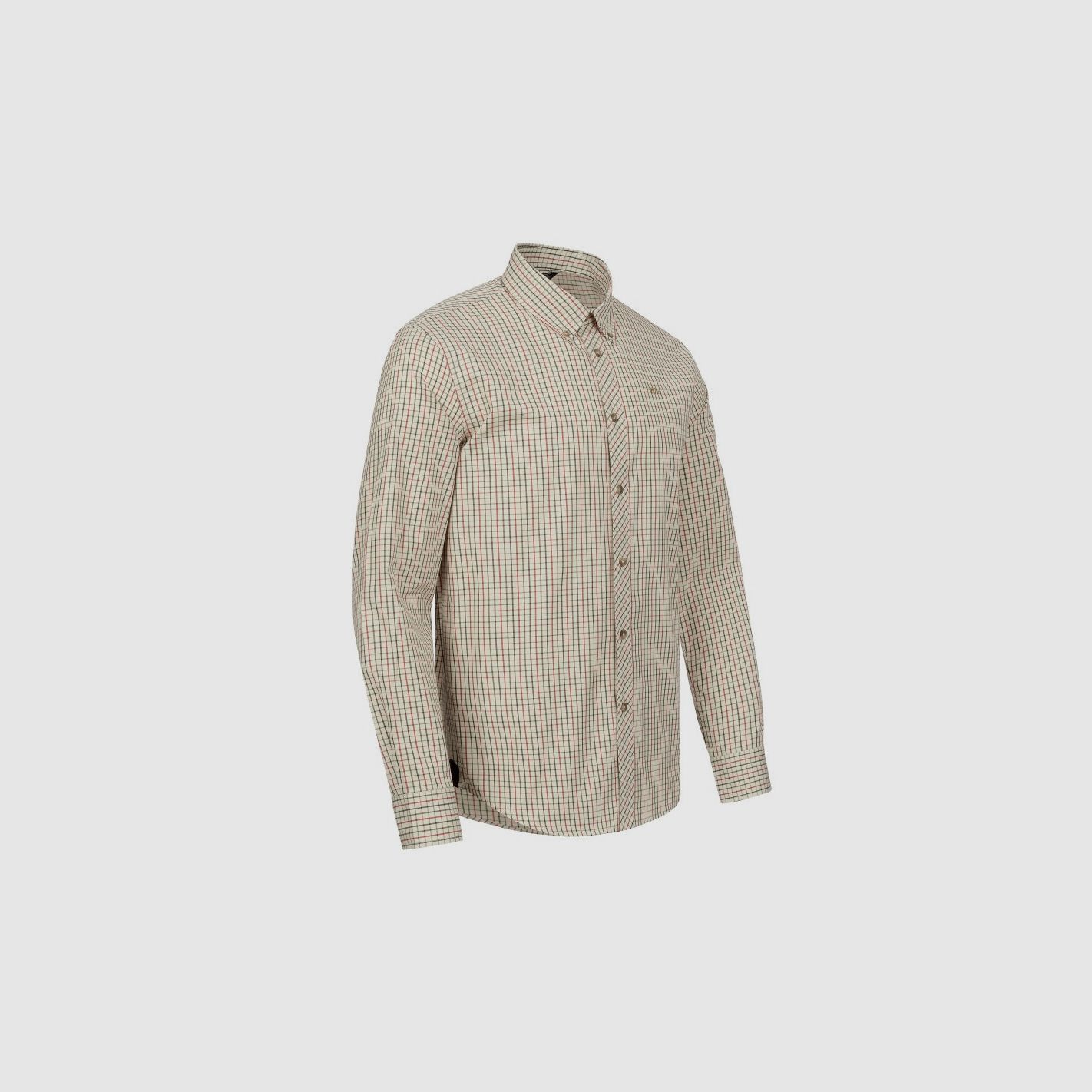 Blaser Hemd Tristan 22 Beige/Rot, Bild 2 von 3