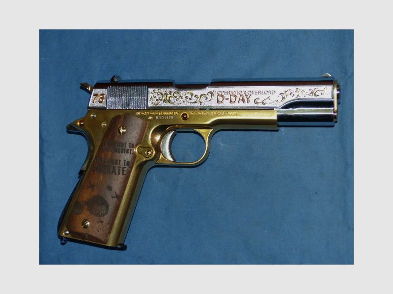 Sammlerstück Colt 1911 D-Day Limited Version cal. 6mm