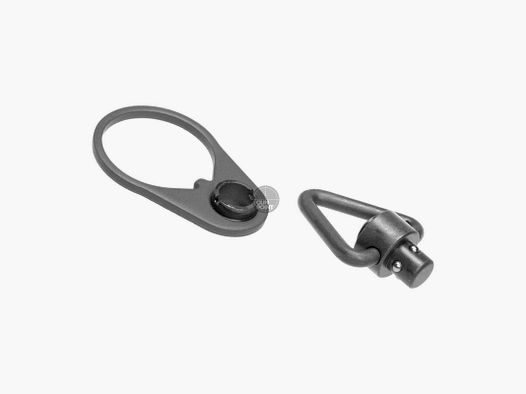 Ares End Plate QD Sling Mount with Sling Swivel