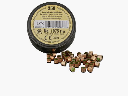 RWS Voorlader Primers 1075 Plus, Kaliber