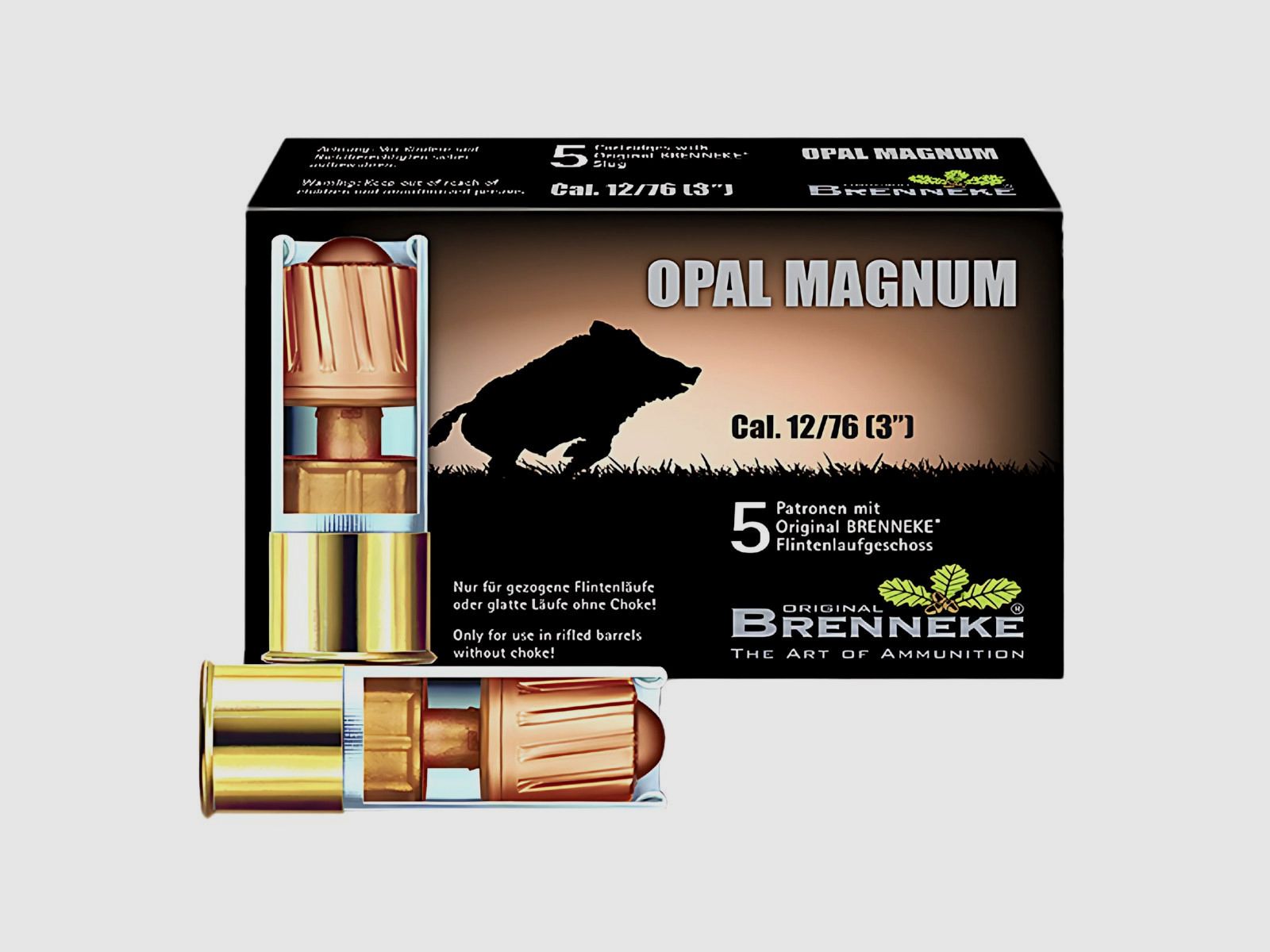 12/76 Brenneke Opal Magnum 43g (120416), image 1 sur 2