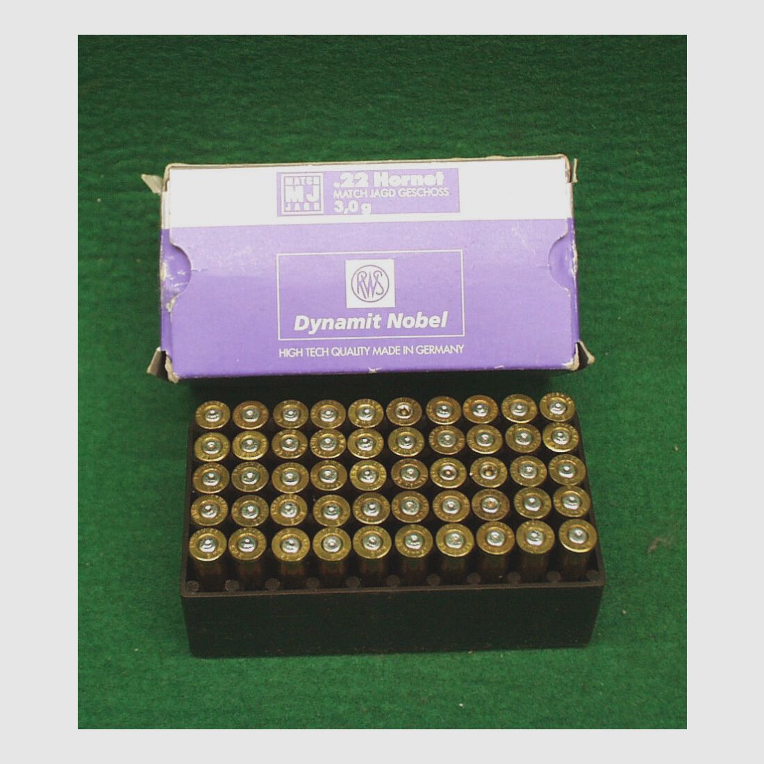 RWS bossoli .22 Hornet, usati