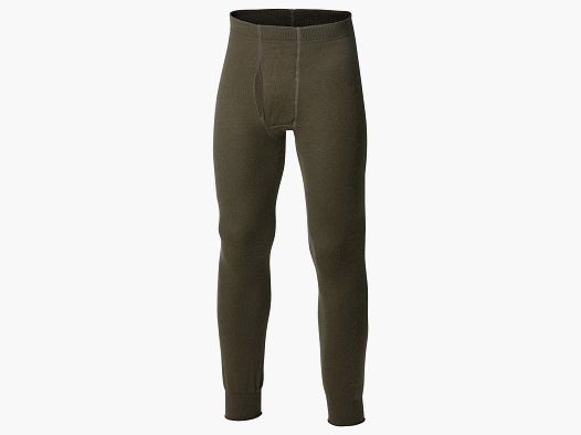 Woolpower Long Johns Man 400 Thermo-Unterhose mit Eingriff (Pine Green)
