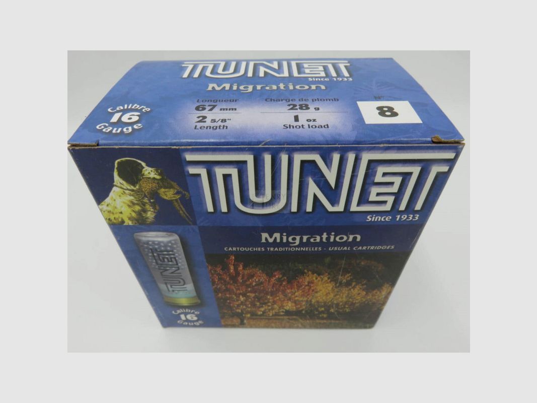 TUNET MIGRATION KAL 16 N-8 BG 28G X25, Bild 1 von 2