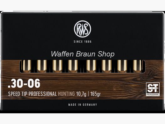 RWS .30-06 SPEED TIP PRO 10,7g, 20 pièces