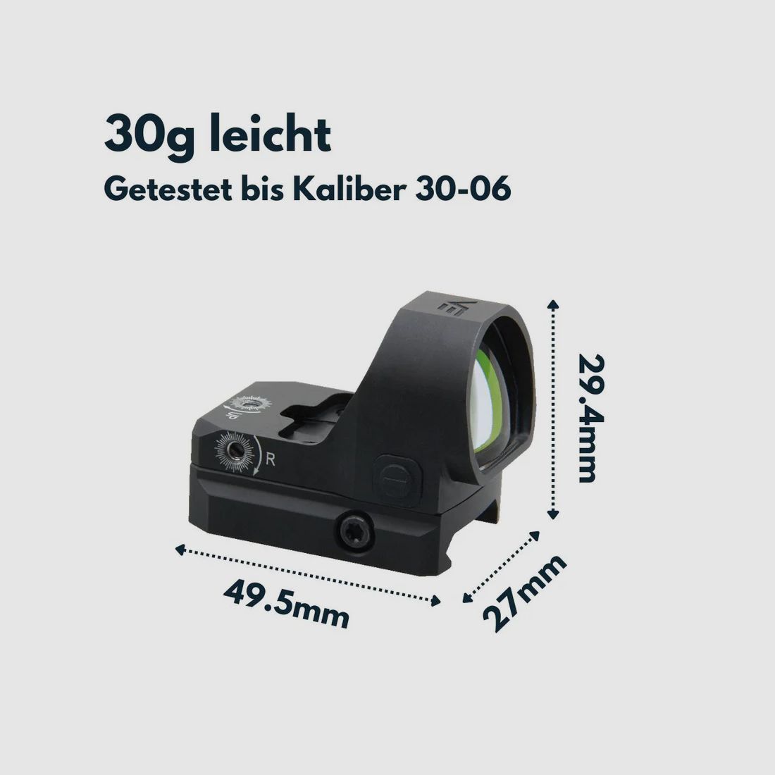 Vector Optics SCRD-M36 Frenzy-X FLEX 1x22x26 MOS Multi Reticle