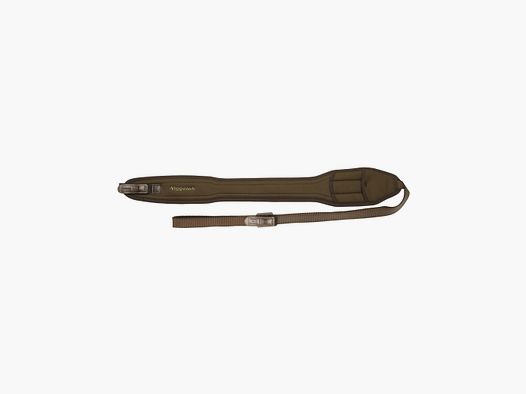 Gevoerde neopreen sling voor geweer - Niggeloh Bruin