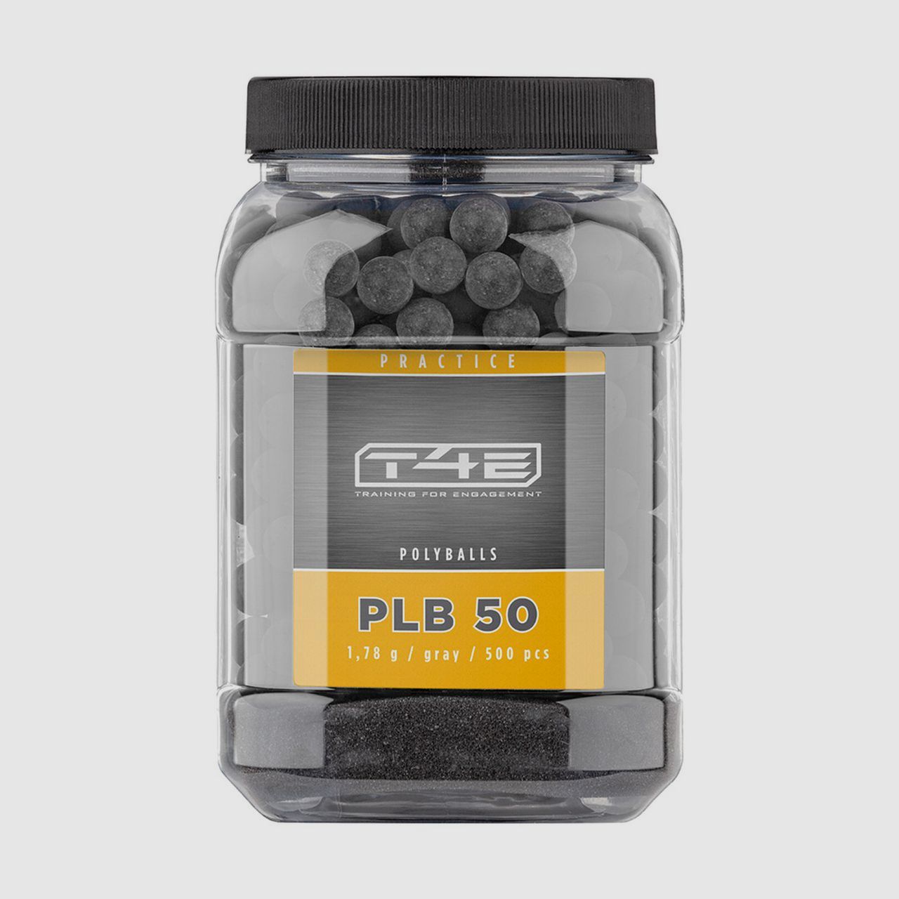 T4E Práctica PLB Balas de Plástico 500 Disparos Calibre .50