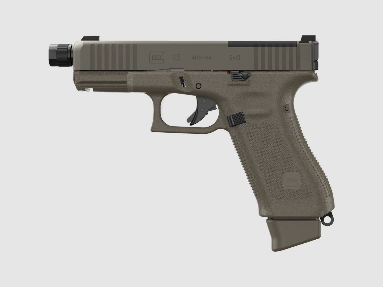 Glock Pistool 45 Gen5/MOS Hunter Edition 9 mm Luger, afbeelding 1 van 4