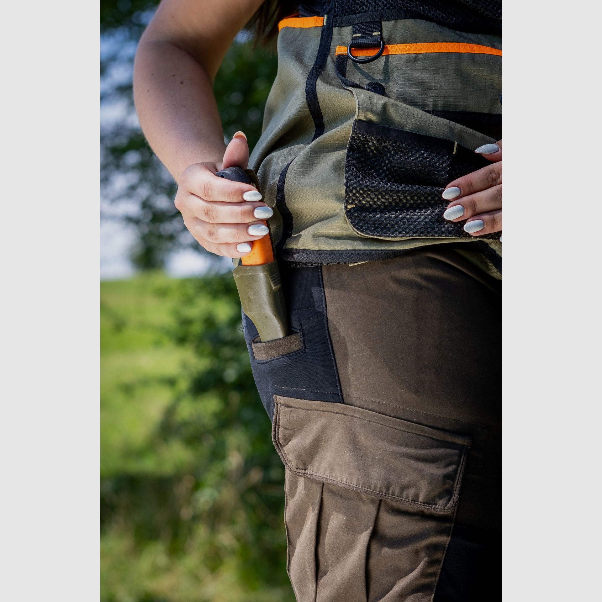 ShooterKing Allround Broek Vrouwen Bruin/Zwart, afbeelding 7 van 8