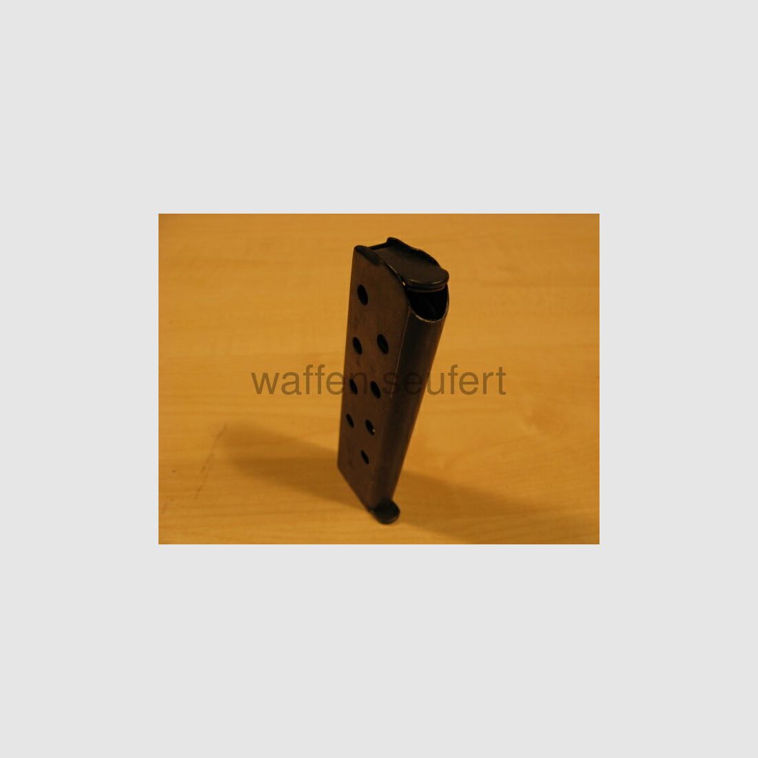 FN 1910/22 Wechselmagazin f. 9Patr. 7,65mm FN gestempelt
