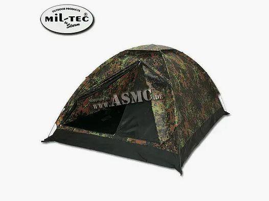 Mil-Tec Mil-Tec Tente Iglu Standard pour Trois Personnes - Flecktarn