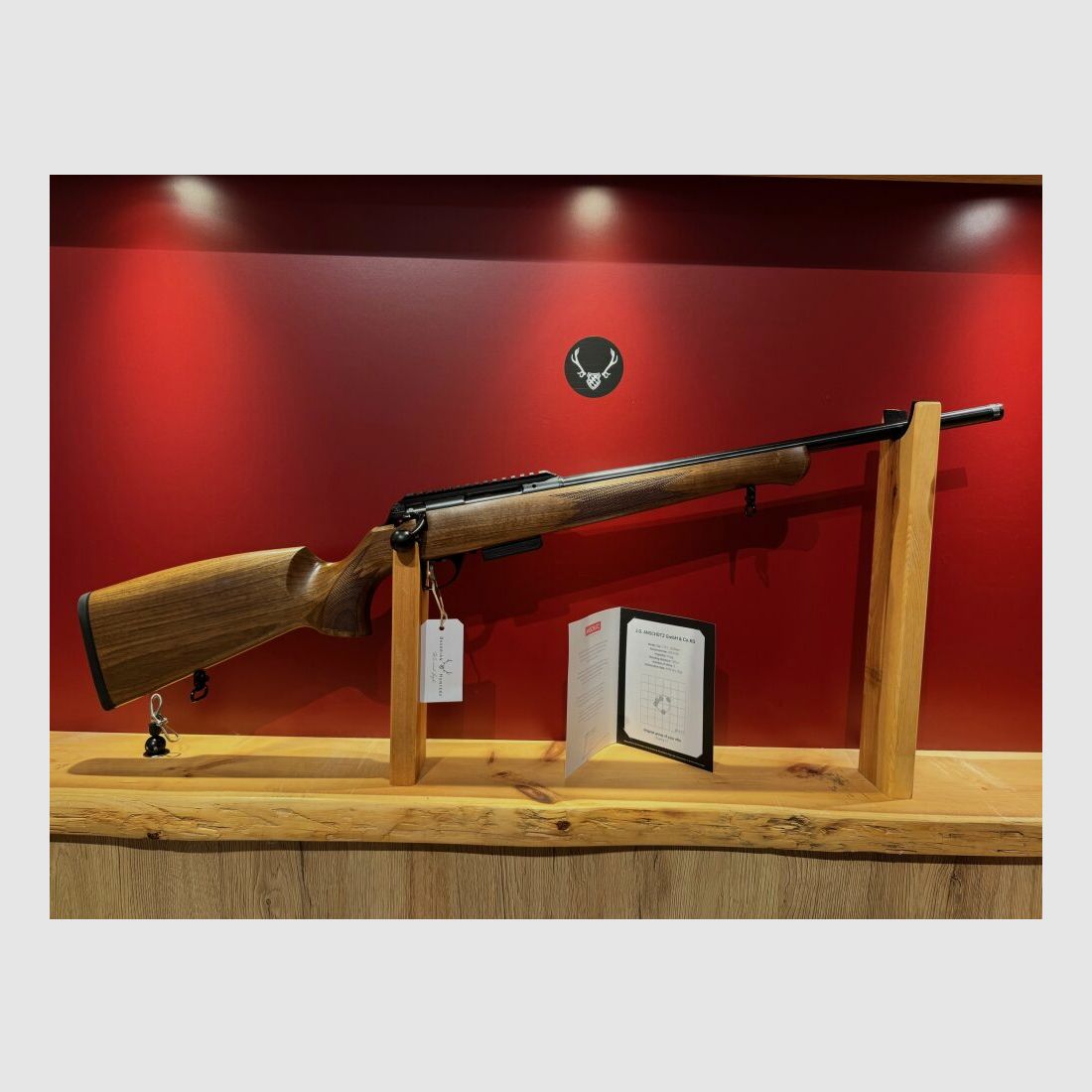 Anschütz 1771 G-15x1 Calcio tedesco, 51cmLL, grilletto a punto di pressione