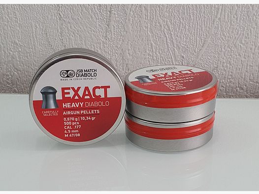 JSB MATCH DIABOLOS EXAKT HEAVY CAL.177 4,5MM