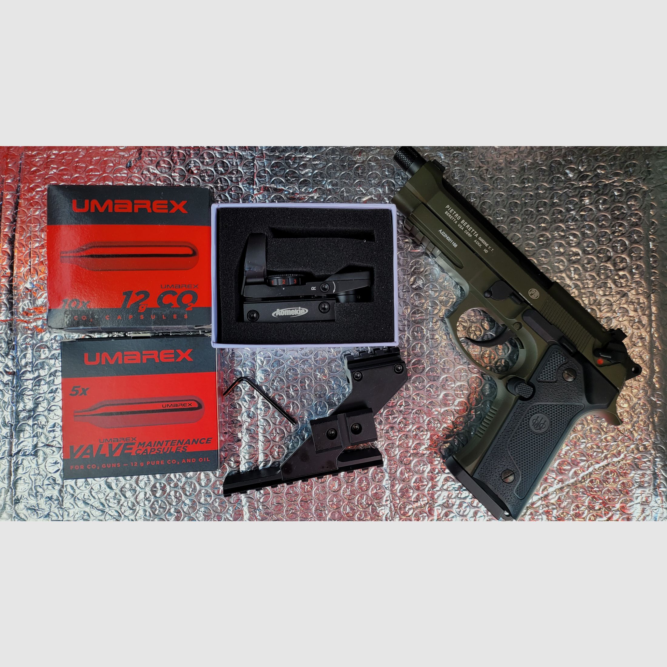 Pistola de aire comprimido Beretta M9A3 CO2