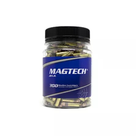 22LR (5,6 mm) Magtech LRN ; 2,6 g/40 gr (300 pièces/boîte), image 1 sur 2