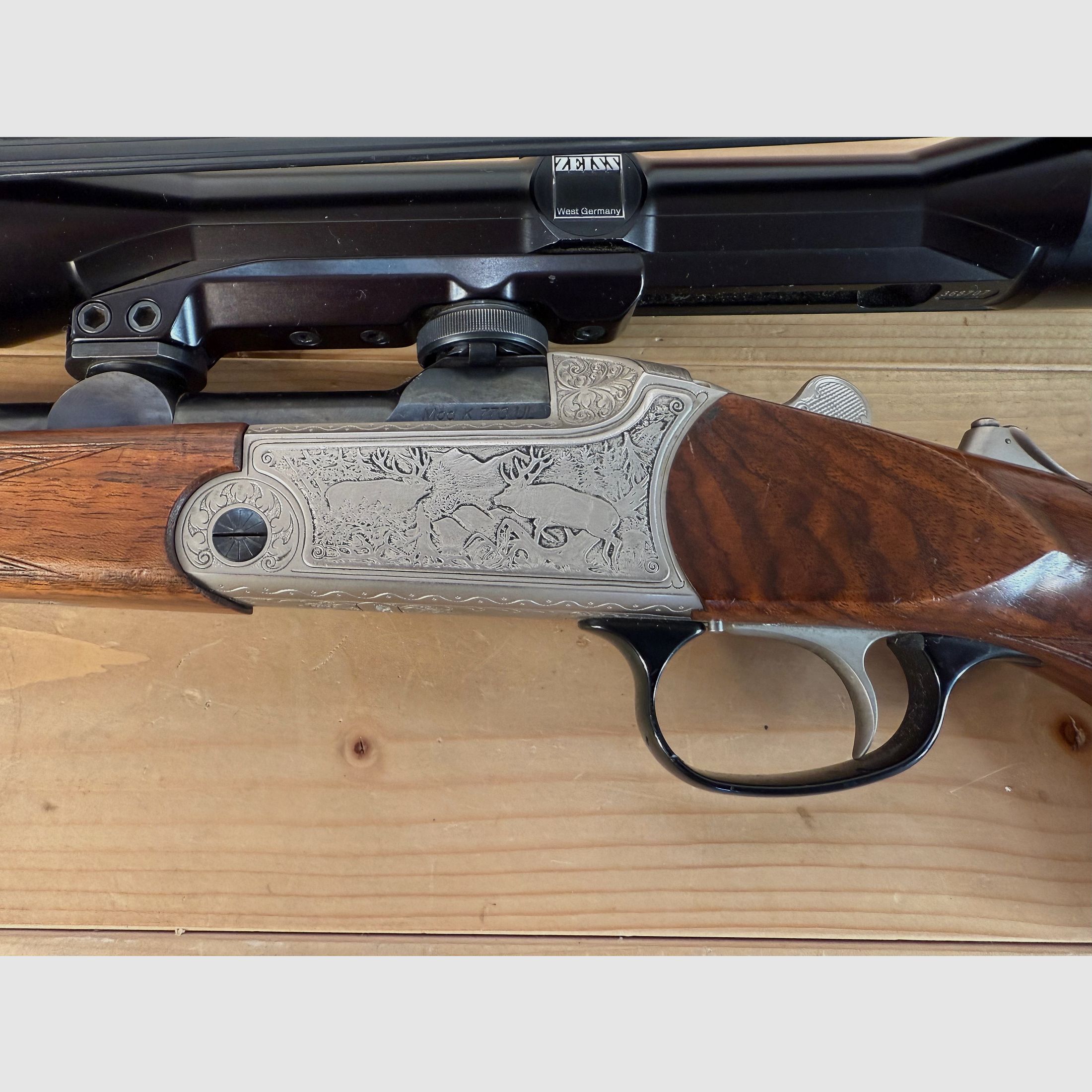 Blaser K77 K770 UL Luxus 7x57R Zeiss Diatal 6x42 ZM Maserholz - Top Schussleistung