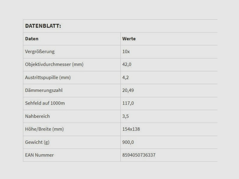 Meopta Fernglas mit Entfernungsmesser Meopro Optika LR 10x42