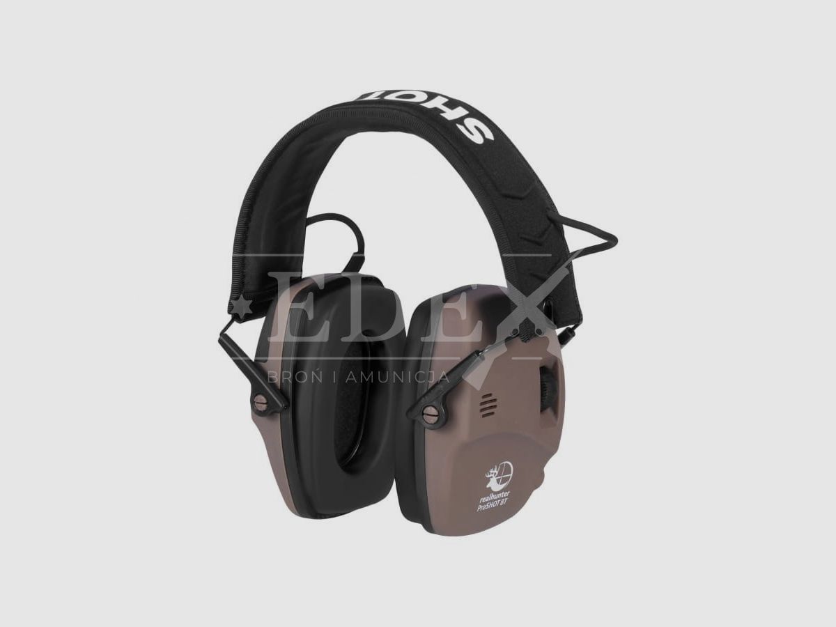 RealHunter Active PROshot BT bruine gehoorbeschermingskoptelefoon