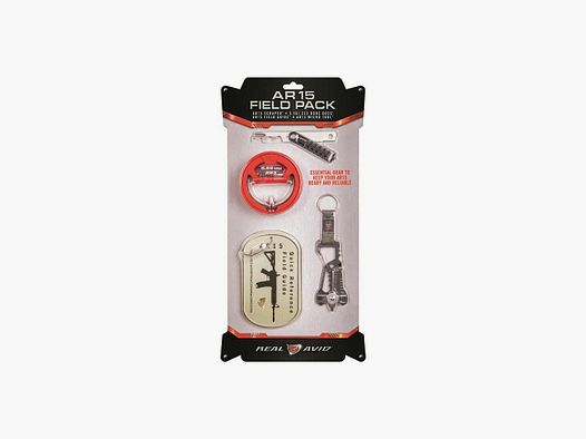 Real Avid AVAR15FPK .223/5.56 Kit de mantenimiento de paquete de campo